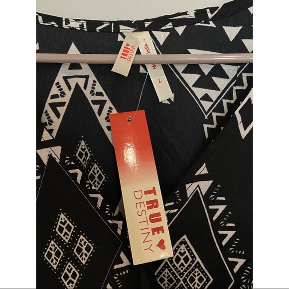 Women’s 'True Destiny' tasseled romper - Picture 3 of 6